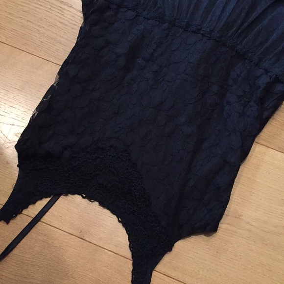 Banana Black Lace Dress - Picture 7 of 11